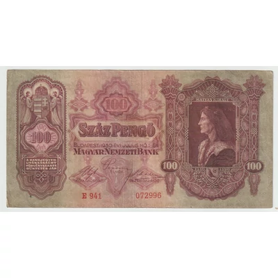 1930 100 Pengő  bankjegy