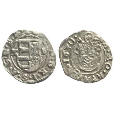 1630 II. Ferdinánd ezüst dénár érme – ÉH. 917