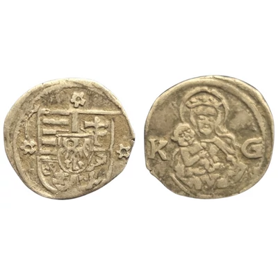 II. Ulászló ezüst obulus – K–G verdejegy (1490–1516)