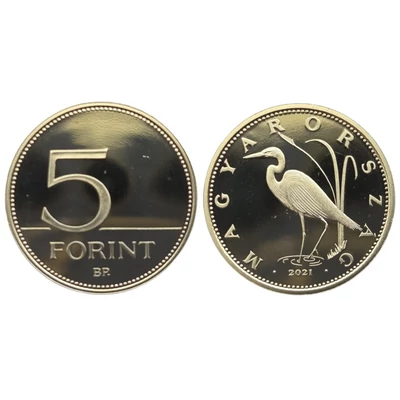 2018 5 forint PP érme - Mindössze 7000 darabos proof kiadás