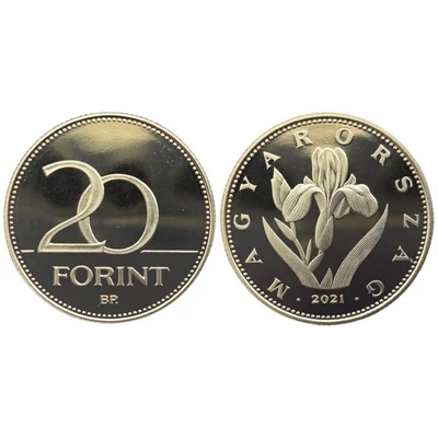 2021 20 forint PP érme - Mindössze 7000 darabos proof kiadás