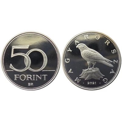 2021 50 forint PP érme - Mindössze 7000 darabos proof kiadás