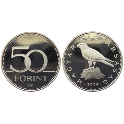2009 50 forint PP érme - Mindössze 7000 darabos proof kiadás