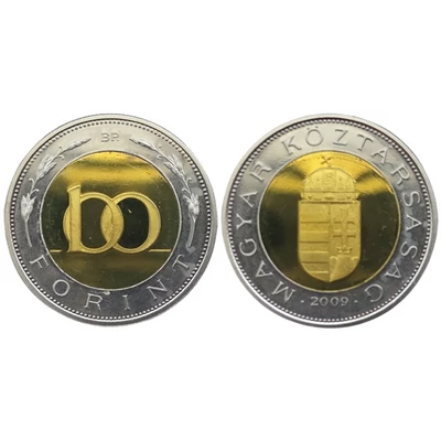 2009 100 forint PP érme - Mindössze 7000 darabos proof kiadás