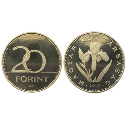 2010 20 forint PP érme - Mindössze 3000 darabos proof kiadás