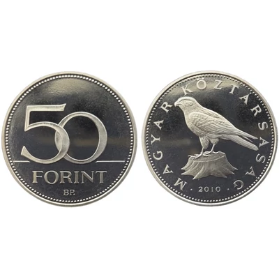 2010 50 forint PP érme - Mindössze 7000 darabos proof kiadás