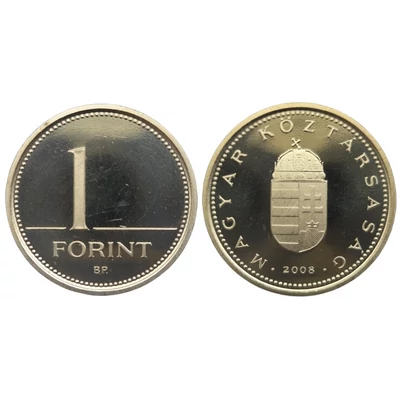 2002 1 forint PP érme - Mindössze 3000 darabos proof kiadás