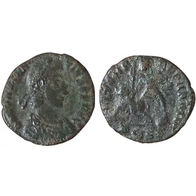 Constantinus II. római AE3 kisbronz érme, FEL TEMP REPARATIO