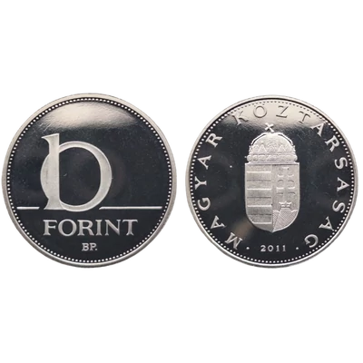 2011 10 forint PP érme - Mindössze 7000 darabos proof kiadás