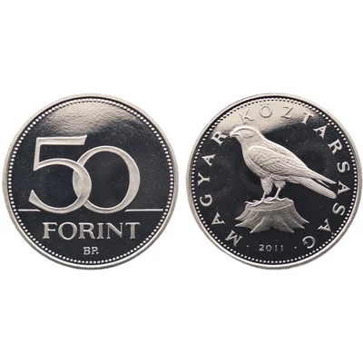 2011 50 forint PP érme - Mindössze 7000 darabos proof kiadás