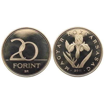 2011 20 forint PP érme - Mindössze 3000 darabos proof kiadás