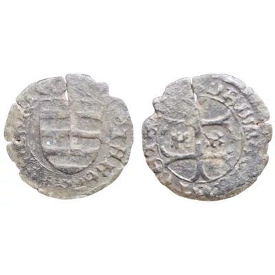 Interregnum Dénár ÉH-480 (1444-1446) 