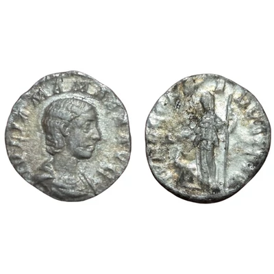 Julia Mamaea Denarius, római ezüst érme IVNO CONSERVATRIX – Kr.u. 222, RIC 343