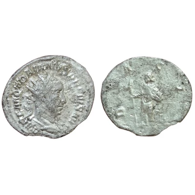 Traianus Decius Antoninianus, római ezüst érme DACIA – Kr.u. 249-251, RIC 12b