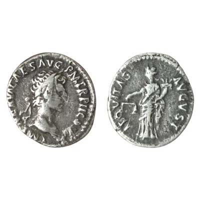 Nerva Denarius, római ezüst érme – Kr.u. 97, RIC 25