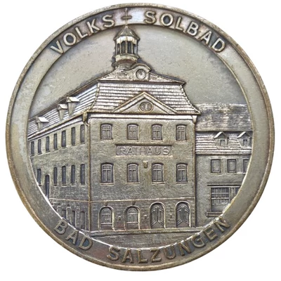 Bad Salzungen 1200 éves jubileumi emlékérem díszdobozban – Volks-Solbad, 775–1975
