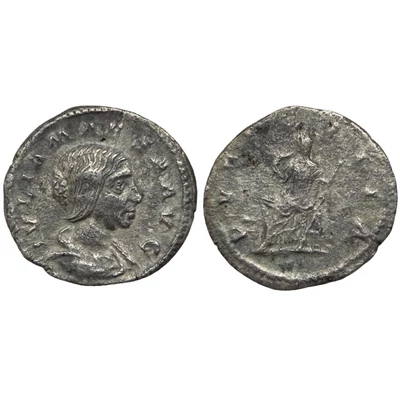 Julia Maesa Denarius, római ezüst érme – Kr.u. 218-220, RIC 268