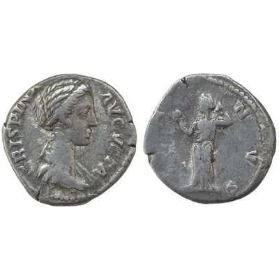 Crispina Denarius, római ezüst érme – Kr.u. 178-182, RIC 286a