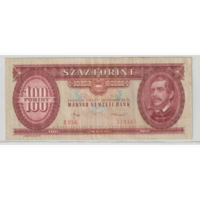 1984 100 Forint bankjegy