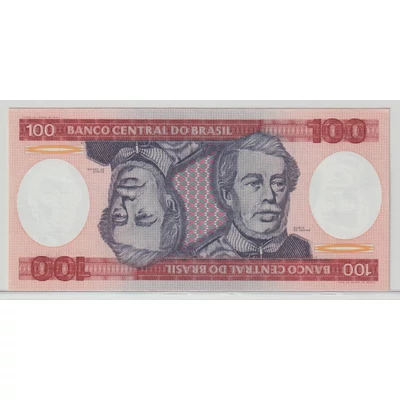 Brazília 100 Cruzeiros bankjegy, 1981–1985 – Duque de Caxias – Pick P#198