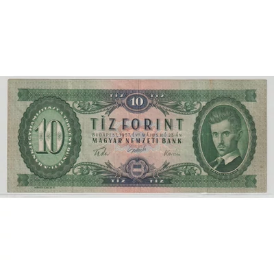 1957 10 forint bankjegy