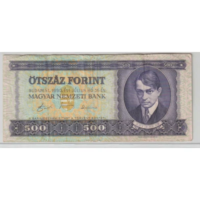 1990 500 Forint bankjegy