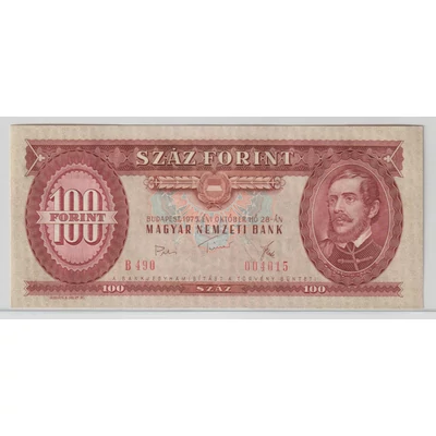 1975 100 forint bankjegy XF Numizmatika-bankjegyek