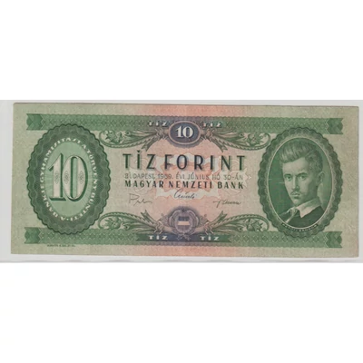1969 10 Forint bankjegy szép állapotban