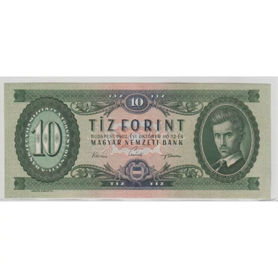 1962 10 forint bankjegy Numizmatika-bankjegyek