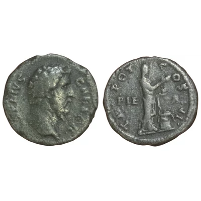 Aelius Denarius, római ezüst érme – Kr.u. 136-138, RIC 439a