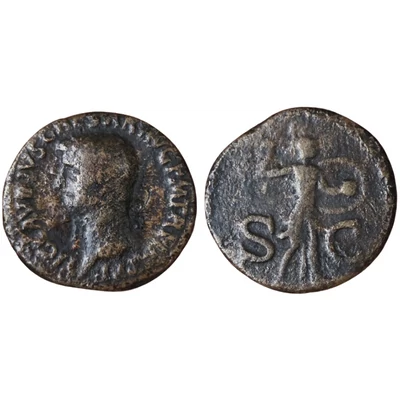 Claudius As, római bronz érme – RIC 100