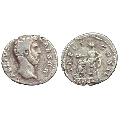 Aelius Denarius, római ezüst érme – RIC 436