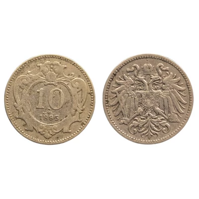 1894 10 Heller érme– Osztrák–Magyar Monarchia