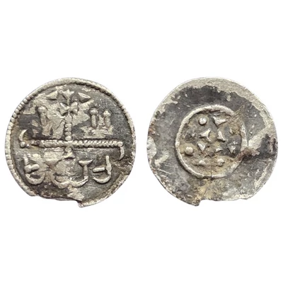1130-1162 II. Géza ezüst dénár érme – ÉH. 65