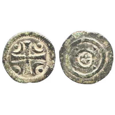 1131-1141 II. Béla ezüst dénár érme – ÉH. 52