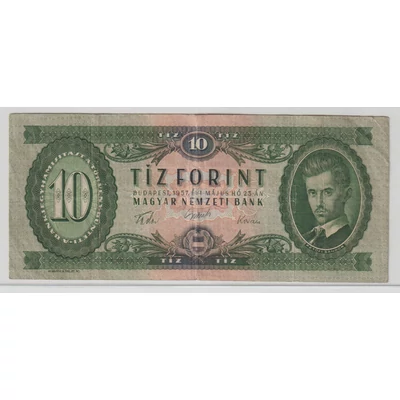 1957 10 forint bankjegy