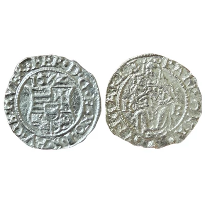 I. Ferdinánd ezüst dénár 1562 K–B – ÉH 748a