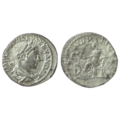 Severus Alexander Denarius, római ezüst érme – Kr.u. 223, RIC 32
