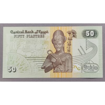 Egyiptom 50 piaster UNC bankjegy