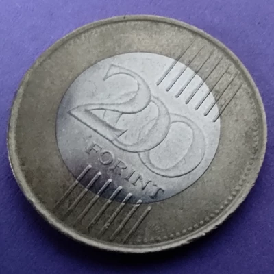2017 200 forint olajnyomos hibás érme