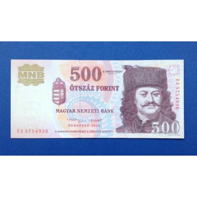 2013 500 forint EA sorozat UNC bankjegy Numizmatika-bankjegyek