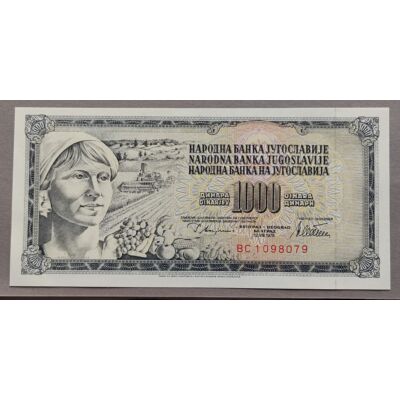Jugoszlávia 1000 Dinar UNC bankjegy