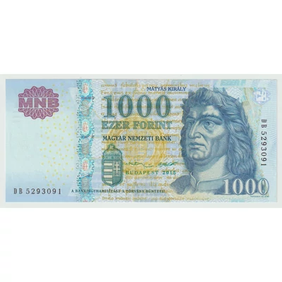 2015 1000 Forint bankjegy XF