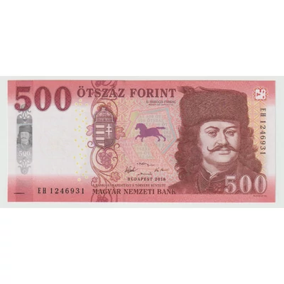 2018 500 Forint bankjegy EH sorozat UNC