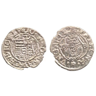 1579 Rudolf ezüst denár érme É.h. 811