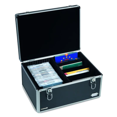 Leuchtturm Cargo Multi XL – Gyűjtődoboz fekete/ezüst színben