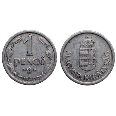 1942 1 Pengő forgalmi érme