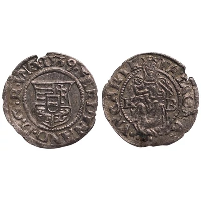 I. Ferdinánd ezüst dénár 1539 KB ÉH:745.a