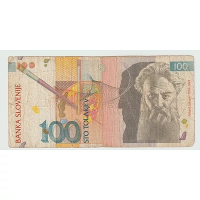 1992 100 tolarjev bankjegy - Szlovénia
