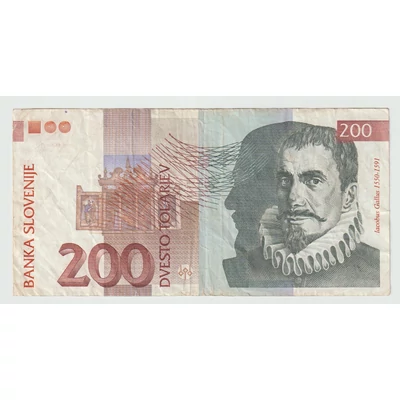 1992 200 tolarjev bankjegy - Szlovénia